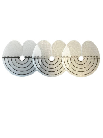 Šablona, oddělovací chránič pro prodlužování vlasů 10 ks