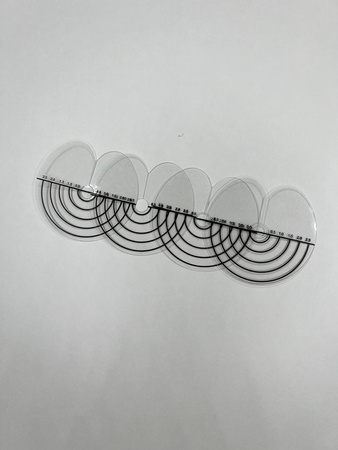 Šablona, chránič pro prodlužování vlasů