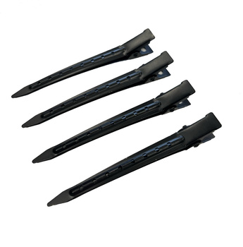 Kovové sponky do vlasů černé 7 cm 10 ks