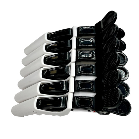 Plastové spony do vlasů 6 ks